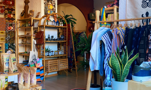 Peintre Obou à Genève - FILAFRIQUES