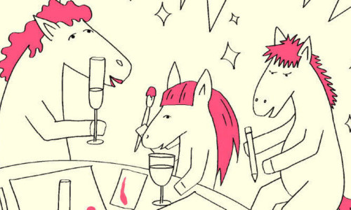 Drink & Draw &ndash; Programmgruppe Bar im Stall