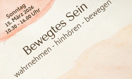 Bewegtes Sein - Achtsamkeitstag in Frauenfeld