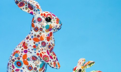 Zopfosterhasen formen und dekorieren