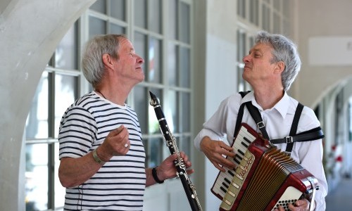 HEINIGER ABEND: Tinu Heiniger und Gerhard Tschan &ndash; Der Alte und das Biest