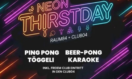NEON THIRSDAY!