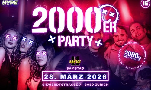 DIE GR&Ouml;SSTE &Uuml;16 PARTY IN Z&Uuml;RICH - SEKTOR11