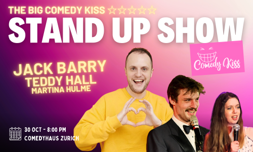 The Big Comedy Kiss with Jack Barry