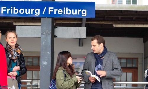 Aula der Universit&auml;t Freiburg