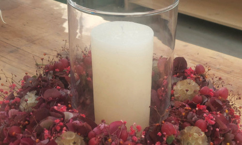 Herbstschmuck mit Floristinnen