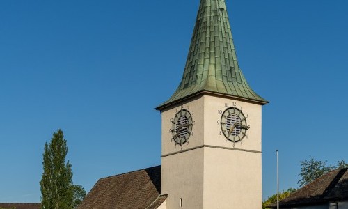 Kirchplatz Reformierte Kirche Schlieren