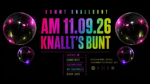 Knallbunt
