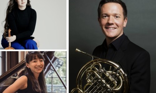 HORNTRIO &ndash; IVO DUDLER, HORN - FRIEDRIKE STARKLOFF, VIOLINE - AKIKO NIKAMI, KLAVIER