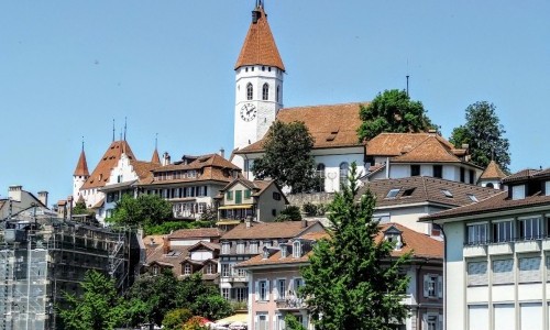 Thun-Panorama im Schadaupark