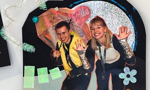 Sticker, Stifte, Kleber &ndash; alles glitzert