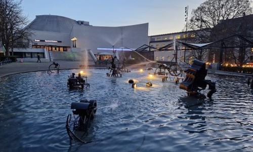 Tinguely-Brunnen, am Steinenberg