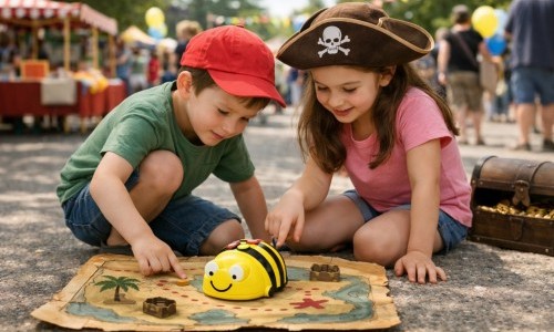 Bee-Bot auf Schatzsuche