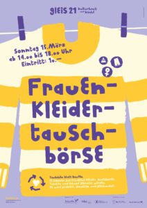 Frauen-Kleidertauschb&ouml;rse im Gleis 21 &ndash; Achtung Start um 14 Uhr