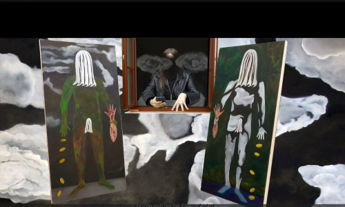 Flowers blooming from our crotches: Vernissage