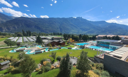 Parking des Bains de Saillon - Bains de Saillon